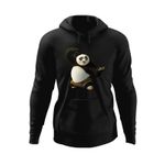 Fashion, accesorii si bijuterii - Barbati - Imbracaminte - Hanorace barbati - Hanorac barbati Kung Fu Panda Po Taekwondo Dragon Warrior, negru, marime 2XL - Infinity.ro