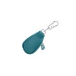 Fashion, accesorii si bijuterii - Femei - Accesorii femei - Portofele femei - Port chei, unisex, Buticcochet, din piele naturala, 11x5 cm, Turcoaz - PR1111 - Infinity.ro