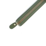 Fashion, accesorii si bijuterii - Femei - Accesorii femei - Portofele femei - Port chei, unisex, Buticcochet, din piele naturala, 6.5x11.5 cm, Verde masliniu - PR1107 - Infinity.ro