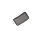 Fashion, accesorii si bijuterii - Femei - Accesorii femei - Portofele femei - Port chei, unisex, Buticcochet, din piele naturala, 6.5x11.5 cm, Gri - PR1109 - Infinity.ro
