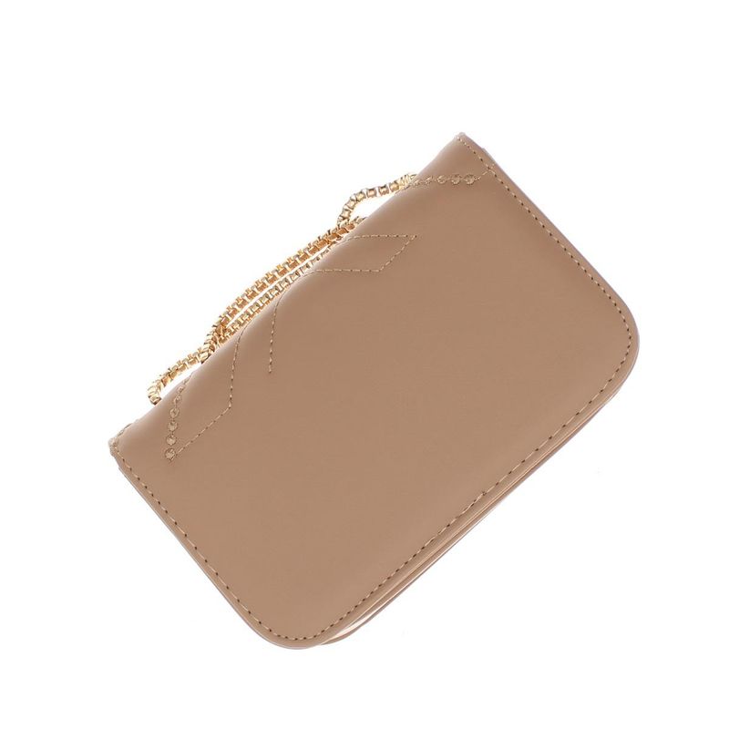 Fashion, accesorii si bijuterii - Femei - Accesorii femei - Genti si rucsacuri femei - Geanta de umar, dama, din material sintetic, ButicCochet, 19x12x6 cm, Maro - GND853 - Infinity.ro