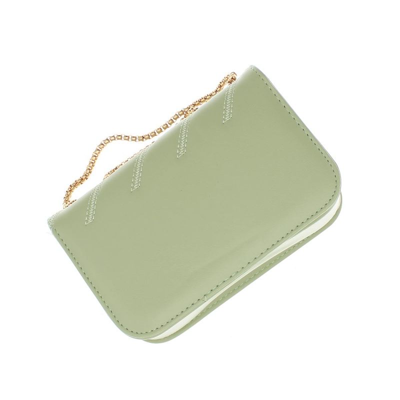 Fashion, accesorii si bijuterii - Femei - Accesorii femei - Genti si rucsacuri femei - Geanta de umar, dama, din material sintetic, ButicCochet, 19x12x6 cm, Verde - GND892 - Infinity.ro