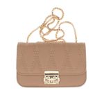 Fashion, accesorii si bijuterii - Femei - Accesorii femei - Genti si rucsacuri femei - Geanta de umar, dama, din material sintetic, ButicCochet, 19x12x6 cm, Maro - GND887 - Infinity.ro