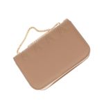 Fashion, accesorii si bijuterii - Femei - Accesorii femei - Genti si rucsacuri femei - Geanta de umar, dama, din material sintetic, ButicCochet, 19x12x6 cm, Maro - GND887 - Infinity.ro