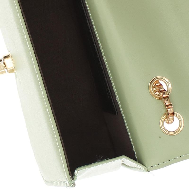 Fashion, accesorii si bijuterii - Femei - Accesorii femei - Genti si rucsacuri femei - Geanta de umar, dama, din material sintetic, ButicCochet, 19x12x6 cm, Verde - GND892 - Infinity.ro
