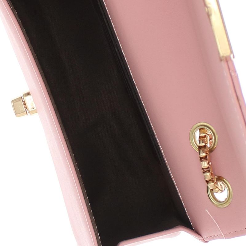 Fashion, accesorii si bijuterii - Femei - Accesorii femei - Genti si rucsacuri femei - Geanta de umar, dama, din material sintetic, ButicCochet, 19x12x6 cm, Roz - GND908 - Infinity.ro