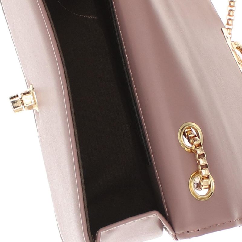 Fashion, accesorii si bijuterii - Femei - Accesorii femei - Genti si rucsacuri femei - Geanta de umar, dama, din material sintetic, ButicCochet, 19x12x6 cm, Lila - GND860 - Infinity.ro