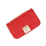 Fashion, accesorii si bijuterii - Femei - Accesorii femei - Genti si rucsacuri femei - Geanta de umar, dama, din material sintetic, ButicCochet, 19x12x6 cm, Rosu - GND907 - Infinity.ro