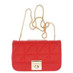Fashion, accesorii si bijuterii - Femei - Accesorii femei - Genti si rucsacuri femei - Geanta de umar, dama, din material sintetic, ButicCochet, 19x12x6 cm, Rosu - GND907 - Infinity.ro
