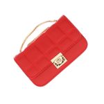 Fashion, accesorii si bijuterii - Femei - Accesorii femei - Genti si rucsacuri femei - Geanta de umar, dama, din material sintetic, ButicCochet, 19x12x6 cm, Rosu - GND916 - Infinity.ro