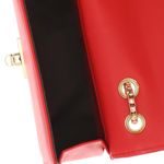 Fashion, accesorii si bijuterii - Femei - Accesorii femei - Genti si rucsacuri femei - Geanta de umar, dama, din material sintetic, ButicCochet, 19x12x6 cm, Rosu - GND916 - Infinity.ro