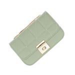 Fashion, accesorii si bijuterii - Femei - Accesorii femei - Genti si rucsacuri femei - Geanta de umar, dama, din material sintetic, ButicCochet, 19x12x6 cm, Verde - GND909 - Infinity.ro