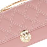Fashion, accesorii si bijuterii - Femei - Accesorii femei - Genti si rucsacuri femei - Geanta de umar, dama, din material sintetic, ButicCochet, 19x12x6 cm, Roz - GND904 - Infinity.ro