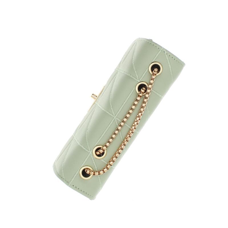 Fashion, accesorii si bijuterii - Femei - Accesorii femei - Genti si rucsacuri femei - Geanta de umar, dama, din material sintetic, ButicCochet, 19x12x6 cm, Verde - GND909 - Infinity.ro