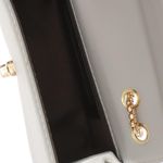 Fashion, accesorii si bijuterii - Femei - Accesorii femei - Genti si rucsacuri femei - Geanta de umar, dama, din material sintetic, ButicCochet, 19x12x6 cm, Gri - GND913 - Infinity.ro