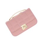 Fashion, accesorii si bijuterii - Femei - Accesorii femei - Genti si rucsacuri femei - Geanta de umar, dama, din material sintetic, ButicCochet, 19x12x6 cm, Roz - GND922 - Infinity.ro