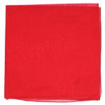 Fashion, accesorii si bijuterii - Femei - Accesorii femei - Esarfe si fulare femei - Bandana din bumbac, dimensiune 55 x 55 cm, Buticcochet, model uni, Rosu - ES2227 - Infinity.ro