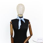 Fashion, accesorii si bijuterii - Femei - Accesorii femei - Esarfe si fulare femei - Bandana din bumbac, dimensiune 55 x 55 cm, Buticcochet, model uni, Bleu - ES2237 - Infinity.ro