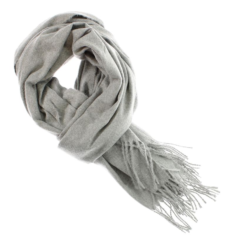 Fashion, accesorii si bijuterii - Femei - Accesorii femei - Esarfe si fulare femei - Esarfa dama, din lana, Buticcochet, 70x190 cm, model Uni, Gri - ES3124 - Infinity.ro