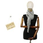 Fashion, accesorii si bijuterii - Femei - Accesorii femei - Esarfe si fulare femei - Esarfa dama, din lana, Buticcochet, 70x190 cm, model Uni, Gri - ES3124 - Infinity.ro