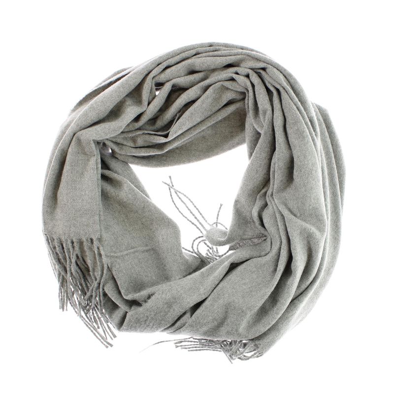 Fashion, accesorii si bijuterii - Femei - Accesorii femei - Esarfe si fulare femei - Esarfa dama, din lana, Buticcochet, 70x190 cm, model Uni, Gri - ES3124 - Infinity.ro