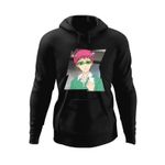 Fashion, accesorii si bijuterii - Barbati - Imbracaminte - Hanorace barbati - Hanorac barbati Kusuo Saiki Shuichi Aso Anime Manga, negru, marime 2XL - Infinity.ro