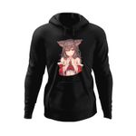 Fashion, accesorii si bijuterii - Barbati - Imbracaminte - Hanorace barbati - Hanorac barbati League of Legends Ahri Champion Artwork Anime, negru, marime 2XL - Infinity.ro
