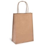 Market - Cadouri - Pungi cadou si accesorii - Sacosa pentru Cadou Kraft Maro 16x8x23cm - Infinity.ro