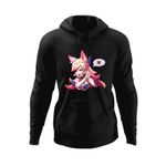 Fashion, accesorii si bijuterii - Barbati - Imbracaminte - Hanorace barbati - Hanorac barbati League of Legends Ahri Instagram Creator, negru, marime 2XL - Infinity.ro