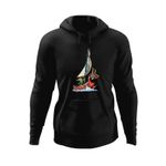 Fashion, accesorii si bijuterii - Barbati - Imbracaminte - Hanorace barbati - Hanorac barbati Legend of Zelda Corabie Link Vikings, negru, marime 2XL - Infinity.ro