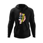 Fashion, accesorii si bijuterii - Barbati - Imbracaminte - Hanorace barbati - Hanorac barbati Manga Girl Uraraka Combat Hero Academia, negru, marime 2XL - Infinity.ro