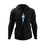 Fashion, accesorii si bijuterii - Barbati - Imbracaminte - Hanorace barbati - Hanorac barbati Mercur Sailor Moon Manga Anime, negru, marime 2XL - Infinity.ro