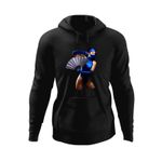 Fashion, accesorii si bijuterii - Barbati - Imbracaminte - Hanorace barbati - Hanorac barbati Mortal Kombat Mileena Hand Blue Evantai Magic, negru, marime 2XL - Infinity.ro