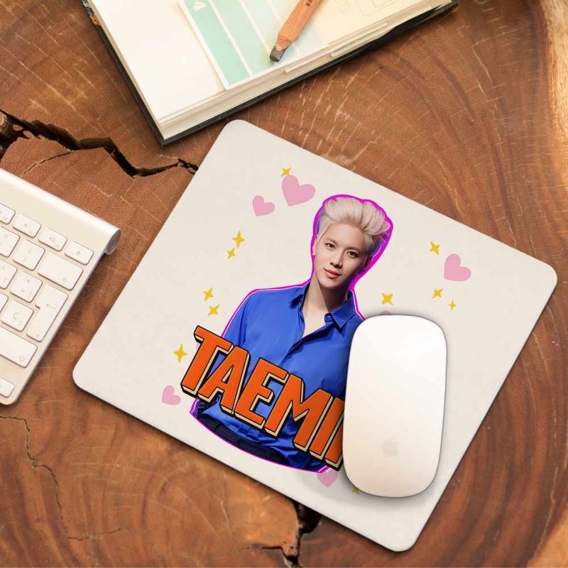 PC, gaming si accesorii - Periferice PC - Mousepad - Mousepad Taemin Trend Kpop, 21x19cm - Infinity.ro