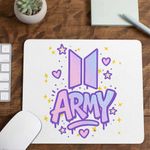 PC, gaming si accesorii - Periferice PC - Mousepad - Mousepad BTS Army K-Pop, 21x19cm - Infinity.ro