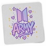 PC, gaming si accesorii - Periferice PC - Mousepad - Mousepad BTS Army K-Pop, 21x19cm - Infinity.ro