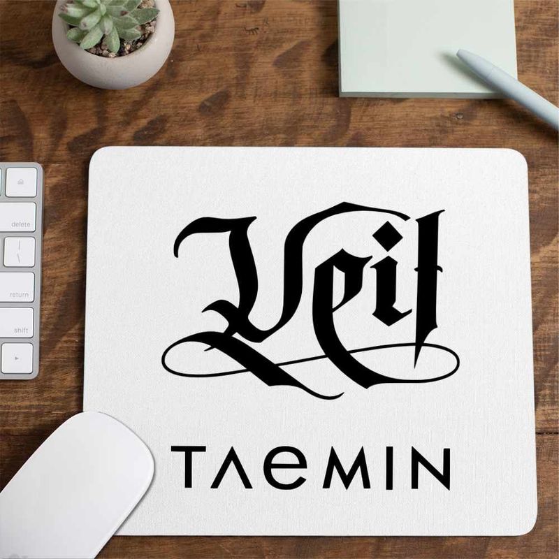 PC, gaming si accesorii - Periferice PC - Mousepad - Mousepad Taemin Veil Kpop, 21x19cm - Infinity.ro