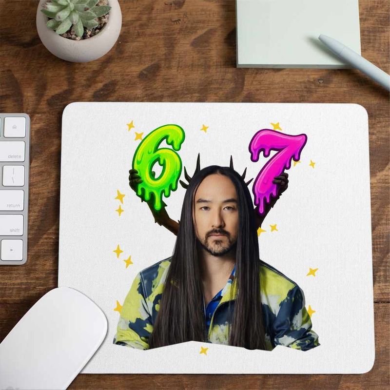 PC, gaming si accesorii - Periferice PC - Mousepad - Mousepad Steve Aoki Vibe, 21x19cm - Infinity.ro