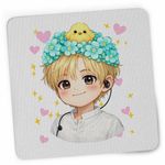 PC, gaming si accesorii - Periferice PC - Mousepad - Mousepad Taemin Chibi Shinee Kpop, 21x19cm - Infinity.ro