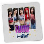PC, gaming si accesorii - Periferice PC - Mousepad - Mousepad I-dle Kpop Yuqi Soyeon Merch Gidle, 21x19cm - Infinity.ro
