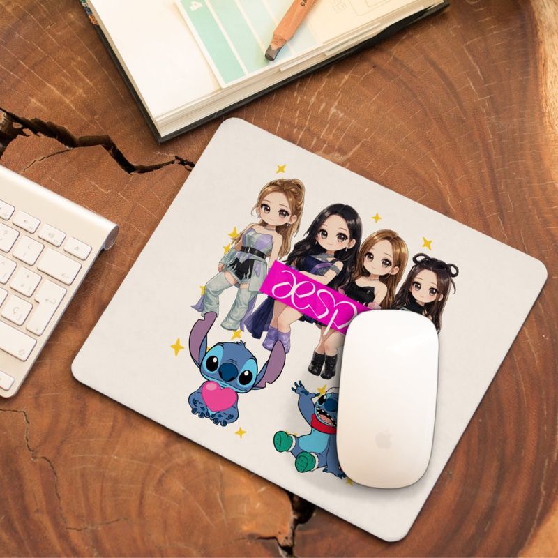 PC, gaming si accesorii - Periferice PC - Mousepad - Mousepad Aespa Kpop Fest, 21x19cm - Infinity.ro