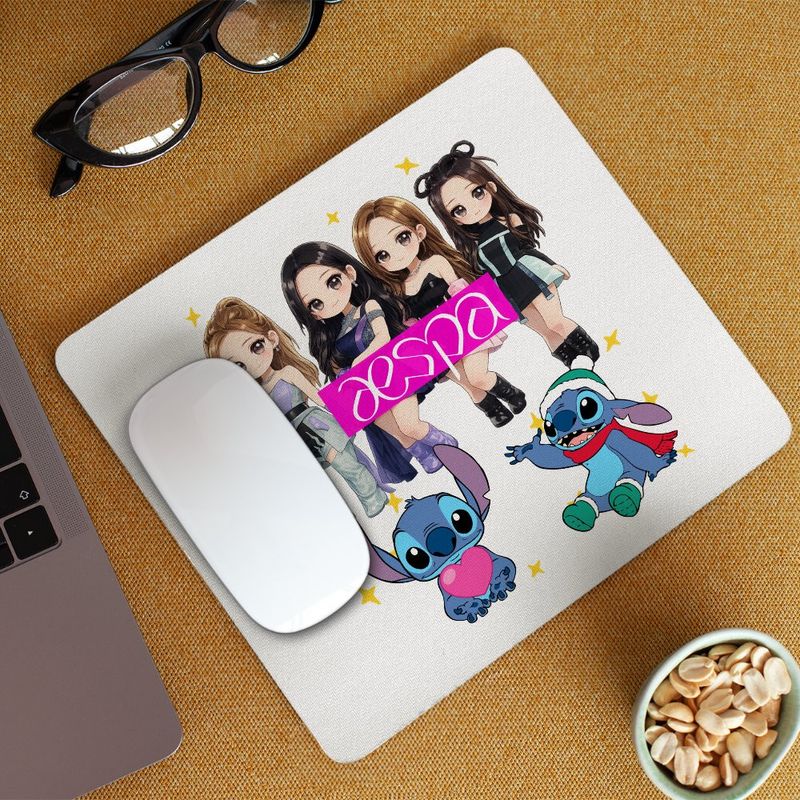 PC, gaming si accesorii - Periferice PC - Mousepad - Mousepad Aespa Kpop Fest, 21x19cm - Infinity.ro