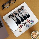 PC, gaming si accesorii - Periferice PC - Mousepad - Mousepad Tomorrow X Together Kpop Party Merch, 21x19cm - Infinity.ro