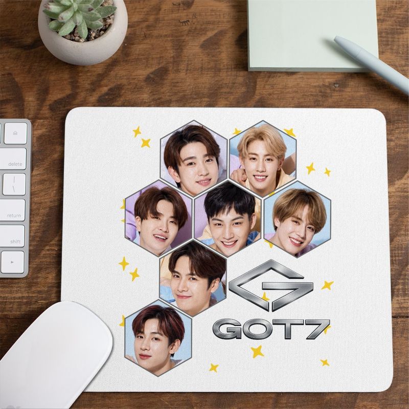PC, gaming si accesorii - Periferice PC - Mousepad - Mousepad Got7 Kpop Bambam Youngjae, 21x19cm - Infinity.ro