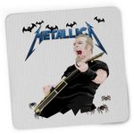 PC, gaming si accesorii - Periferice PC - Mousepad - Mousepad Metallica Merch James Hetfield, 21x19cm - Infinity.ro