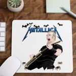 PC, gaming si accesorii - Periferice PC - Mousepad - Mousepad Metallica Merch James Hetfield, 21x19cm - Infinity.ro