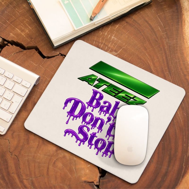 PC, gaming si accesorii - Periferice PC - Mousepad - Mousepad Ateez Merch Kpop, 21x19cm - Infinity.ro
