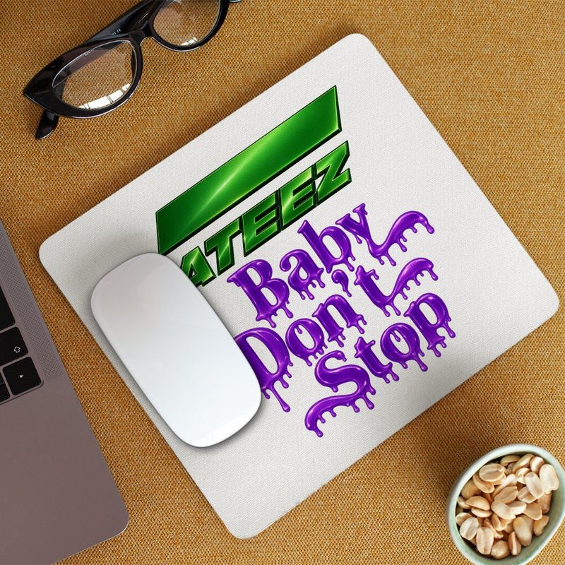 PC, gaming si accesorii - Periferice PC - Mousepad - Mousepad Ateez Merch Kpop, 21x19cm - Infinity.ro