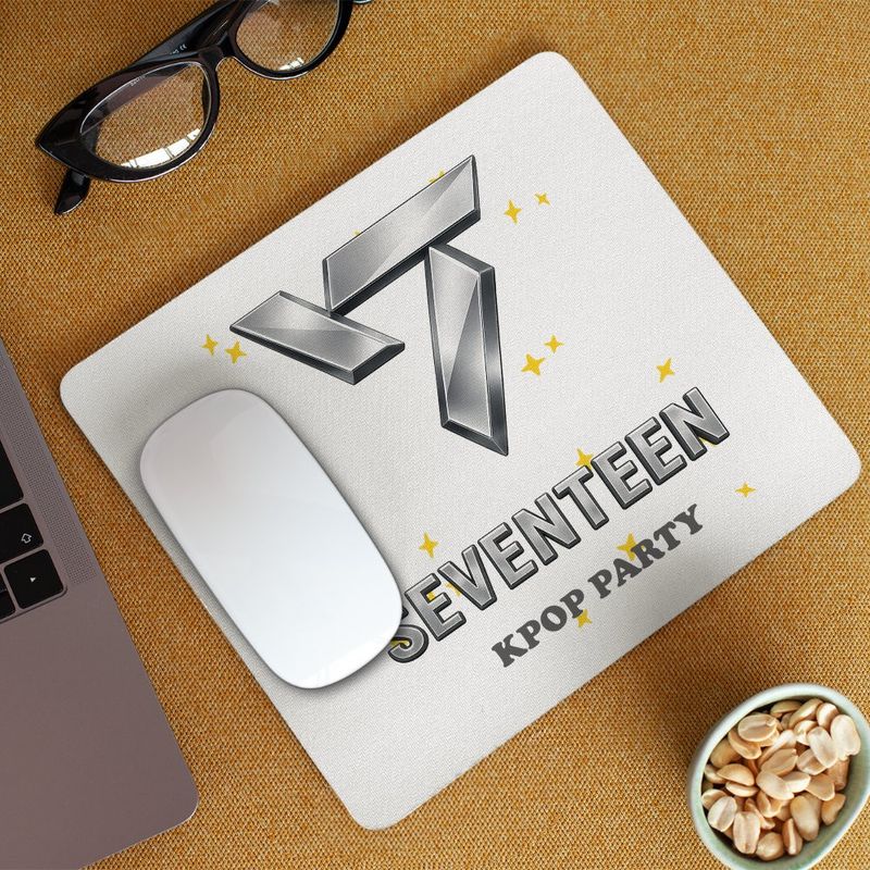 PC, gaming si accesorii - Periferice PC - Mousepad - Mousepad Seventeen Kpop Junhui Merch, 21x19cm - Infinity.ro