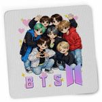 PC, gaming si accesorii - Periferice PC - Mousepad - Mousepad BTS Kpop Style, 21x19cm - Infinity.ro